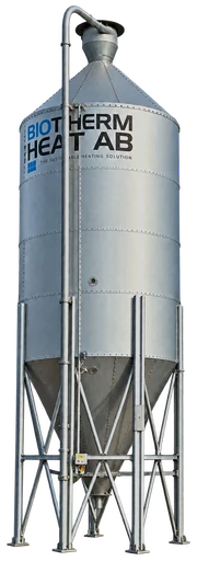 Silo in galvanised steel